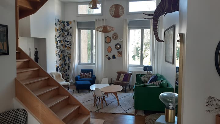 Duplex Familial Coeur Croix Rousse - Lyon