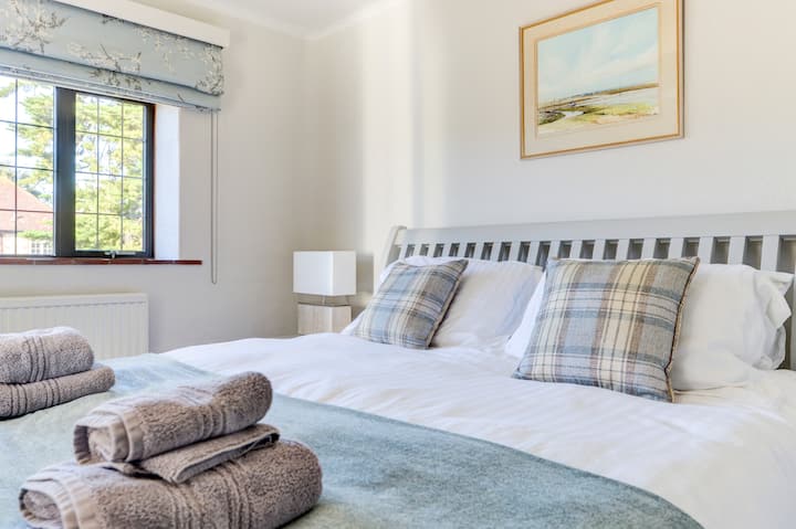 Bedroom 4 - master bedroom with Tempur Superking double bed and ensuite bathroom