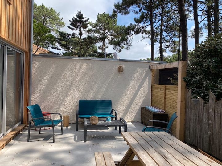 Maison Paisible Dans Les Pins à 10 Min De L'ocean - Lacanau