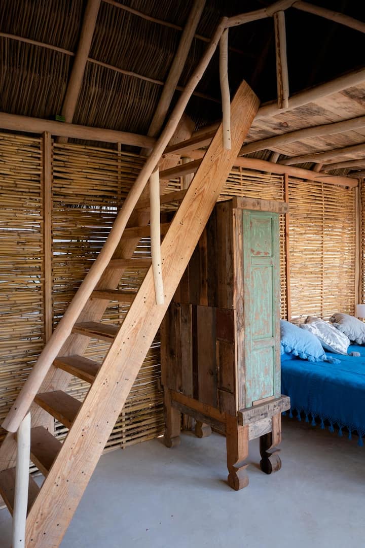 Palapa bedroom