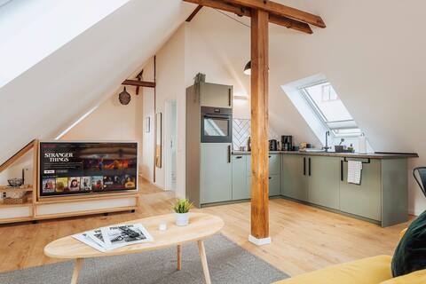 Modern DG studio with access to the garden&gratis P