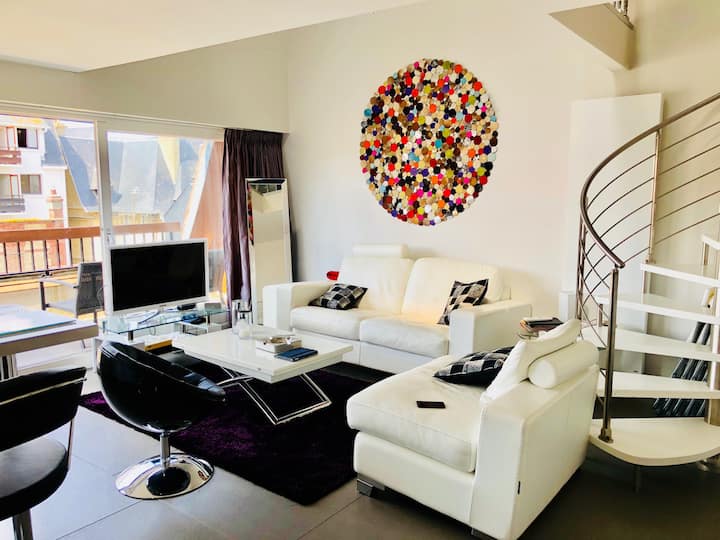 Duplex Luxueux Avec  Terrasse Au Cœur De Deauville - Deauville