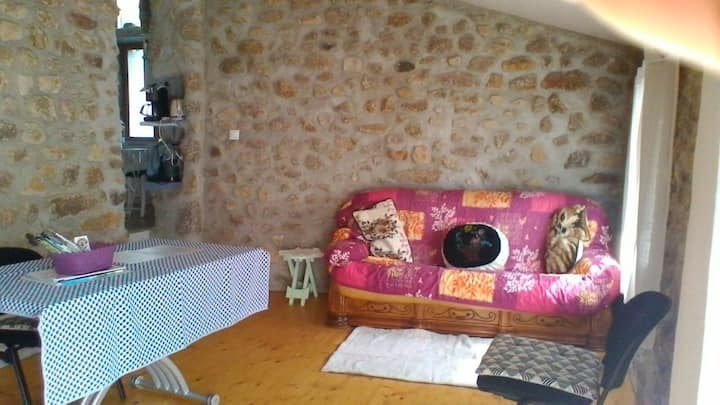 Entrée Salle-à-Manger/ 
Lieu de plaisir ou repos ou lieu de travail