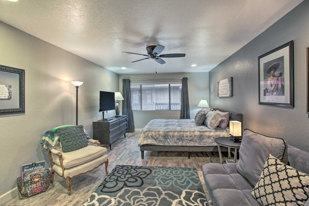 Dormitorio principal con mucho espacio.