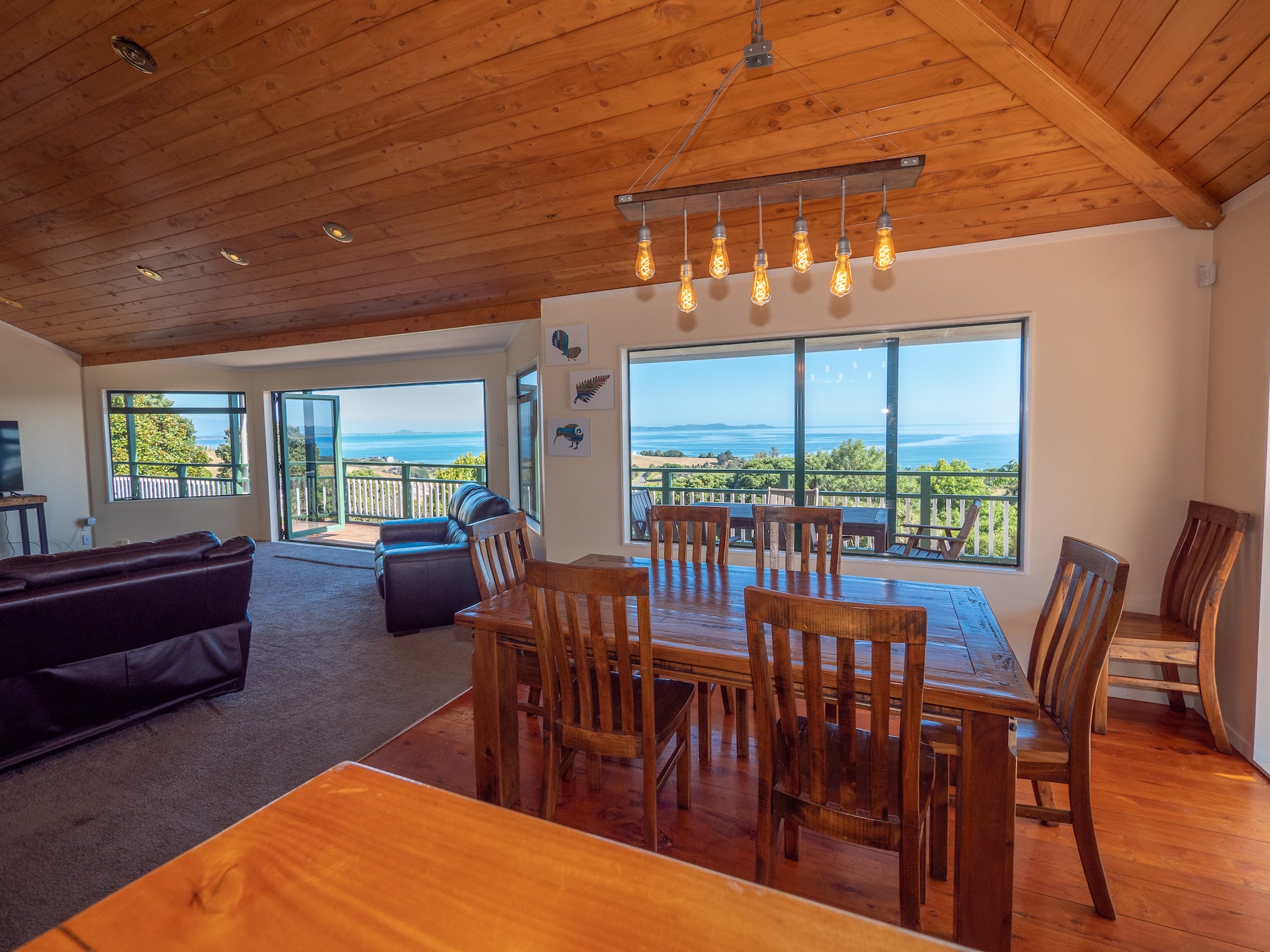 Huge 180 degree views of Doubtless Bay