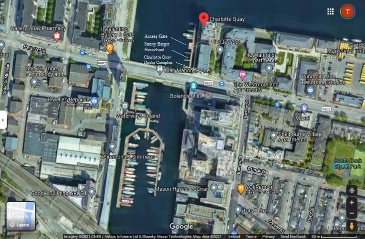 Houseboat, Grand Canal, Dublin – The Sunny Barger gallery image 2