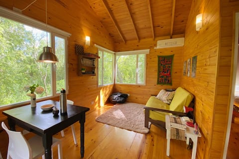 Anuncio de Airbnb popular: Cabin in the Tigre Islands " The Susanita" en Partido De Tigre