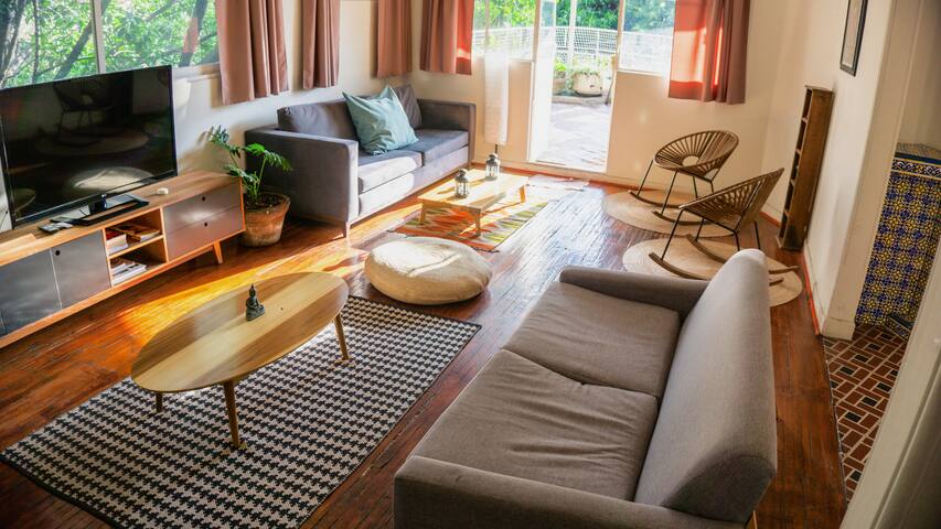 Gran terraza en la Condesa