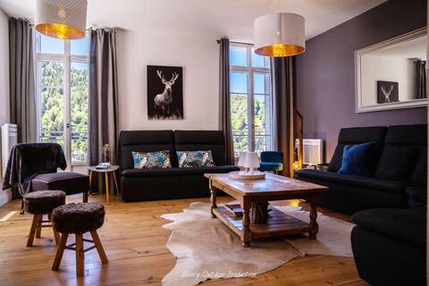 House 4* Superb view Mont-Dore Terrace Garage