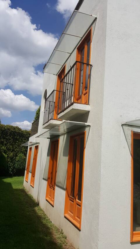 Beautiful, spacious, with a garden, in total privacy.