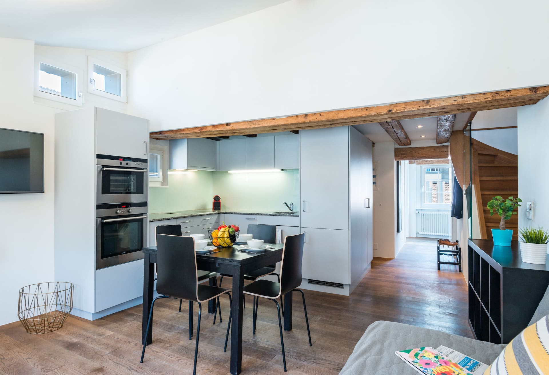 3 room apartment in a historic old town