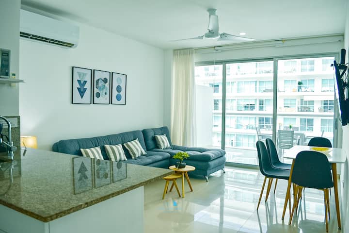 Apartamento Familiar En Sector Exclusivo Y Playa. - Cartagena