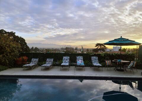 Classic LA Mediterranean w/ City Views