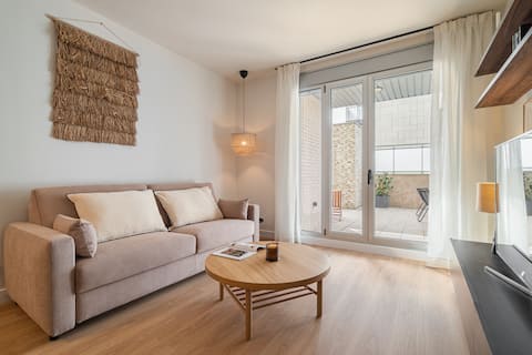 Successful Airbnb property: Port Forum | 3-Bedroom Apartment w/ Terrace in Sant Adrià De Besòs