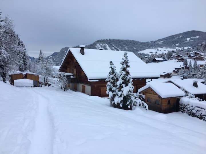 Logement Dans Chalet Sur Piste - La Clusaz