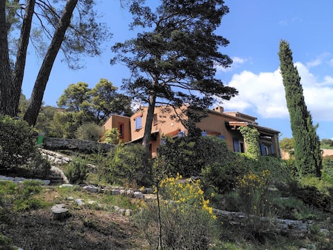 Large villa with lake view