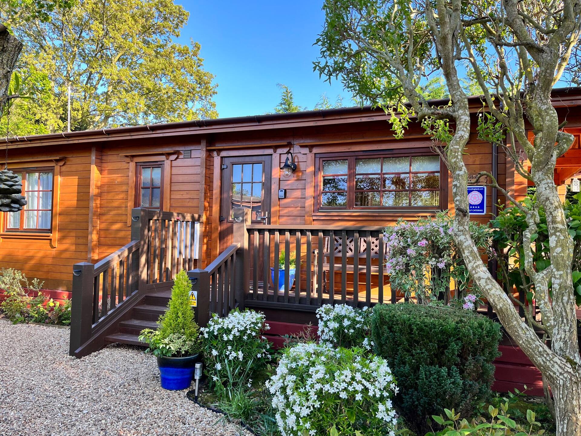 Alberta Lodge, Cedar Springs, Heacham. Just a few minutes walk to the beach.