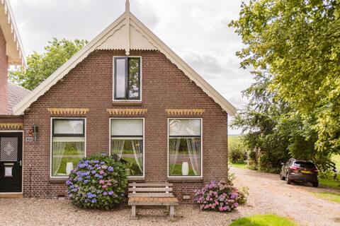 Private & Big house at the river Amstel