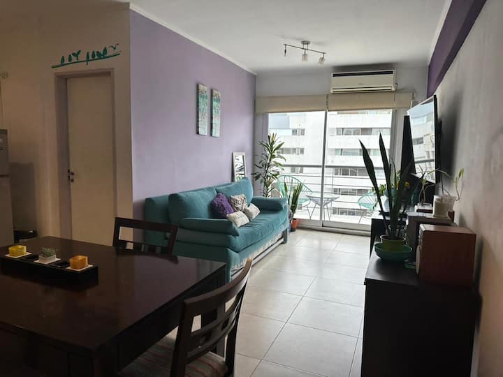 Two-room apartment with balcony in Villa Crespo