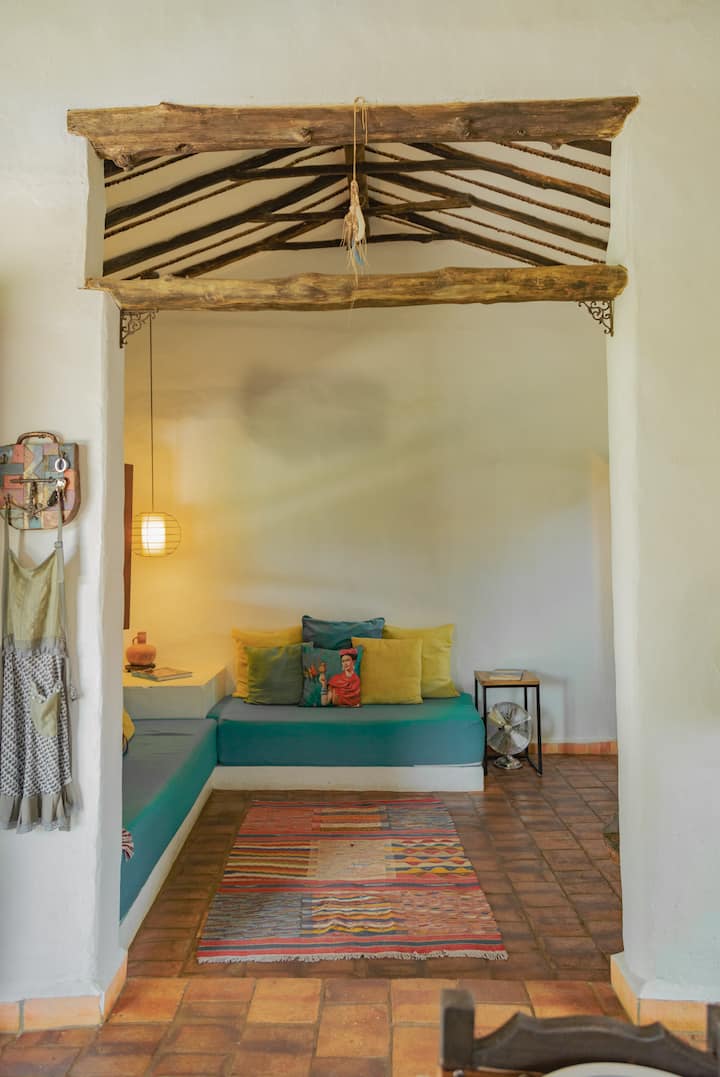 منطقة المطبخ لغرفة المعيشة