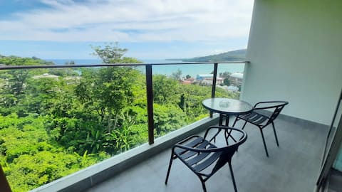 Ocean View - 1 Bed - Walk to Beach
