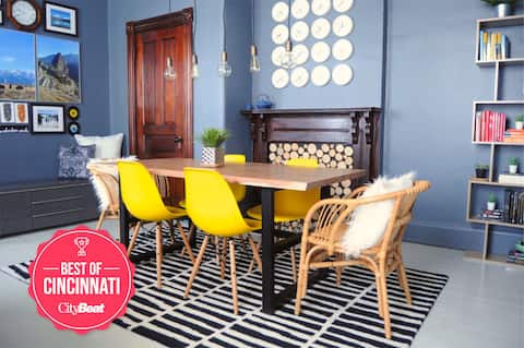 Historic Modern Apt♥6min to Downtown/Steps to Fun!