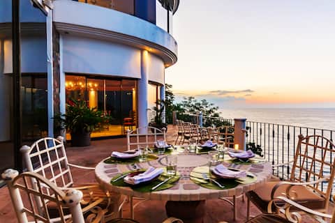 Ocean Front Villa*10BR*Pool*Gym*Hot Tub*Chef*Staff