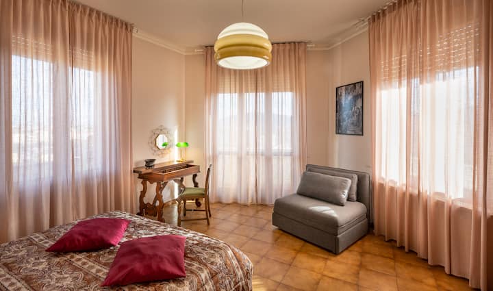 El dormitorio panorámico (A)