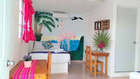 Hotel Las Coloradas. Room 1