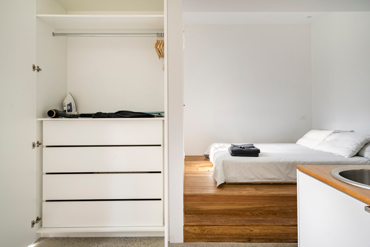 Voldoende opbergruimte.