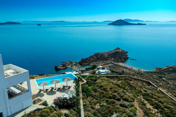 Sea View Villa in Patmos with pool gallery image 5