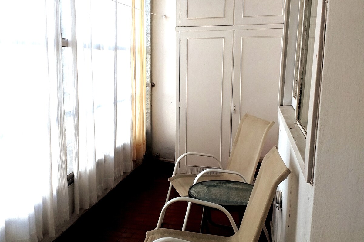Departamento monoambiente con terraza en San Nicolás