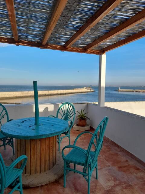Local house with sea view