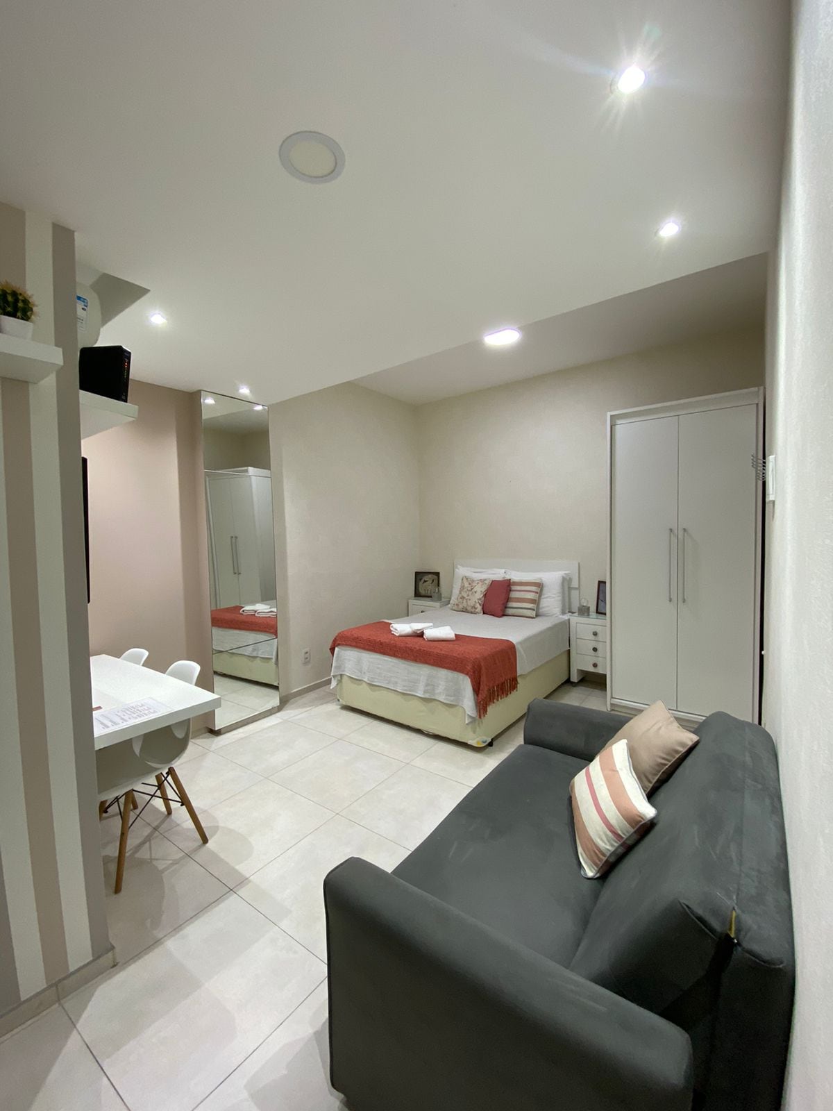 Vista do Studio recém reformado.