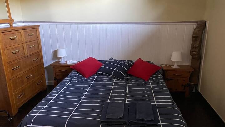 Chambre double confortable (y compris un lit superposé avec 2 places supplémentaires)