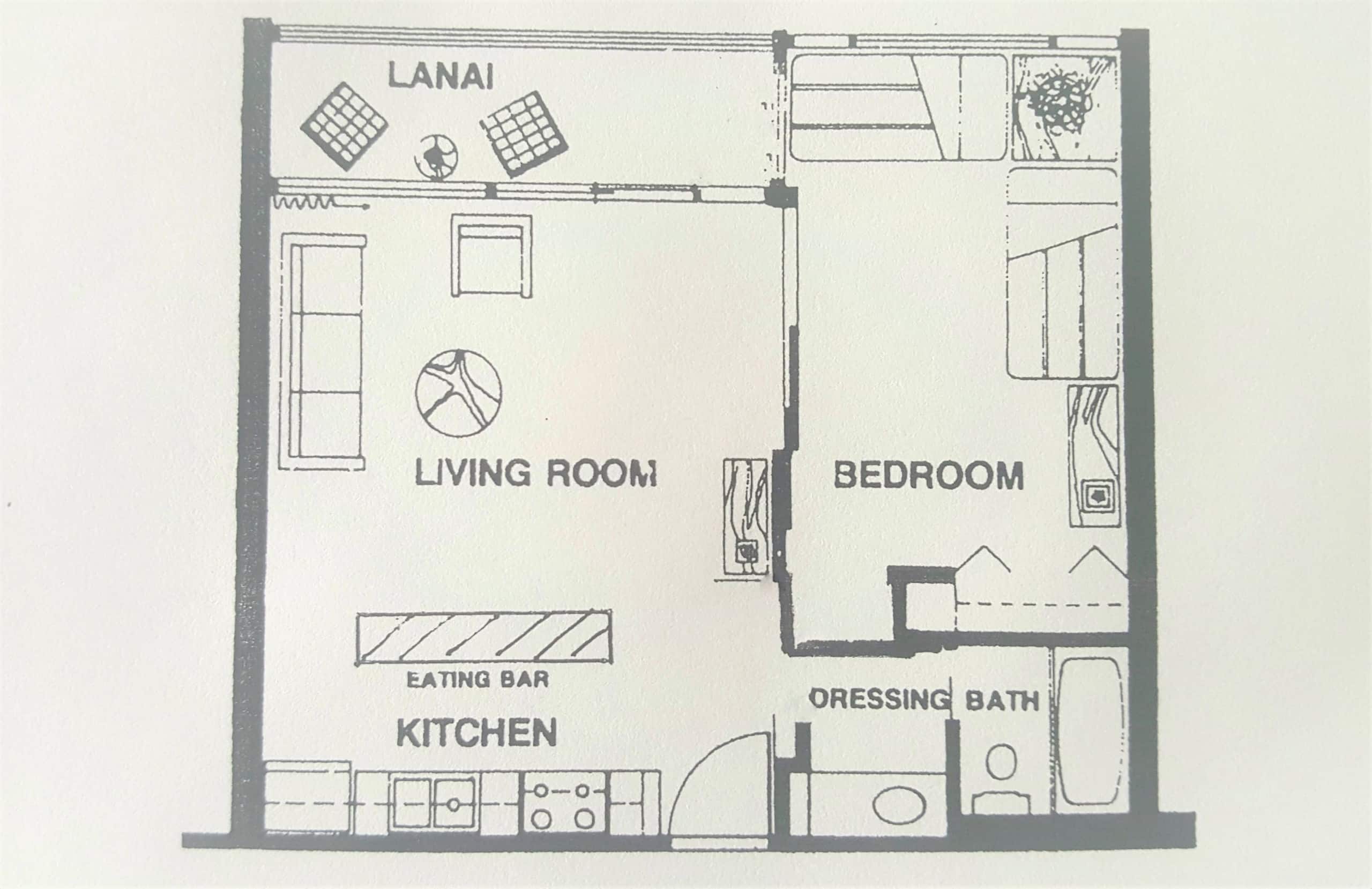 Condo in Honolulu · ★4.99 · 1 bedroom · 3 beds · 1 private bath - Image 9