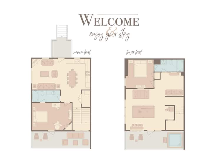 Spectacular Falls Mtn View| Hot Tub| Game Room - Cabins for Rent