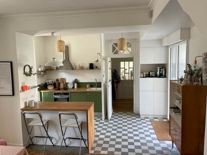 Family home with garden Houses for Rent in Nantes, Pays de la Loire