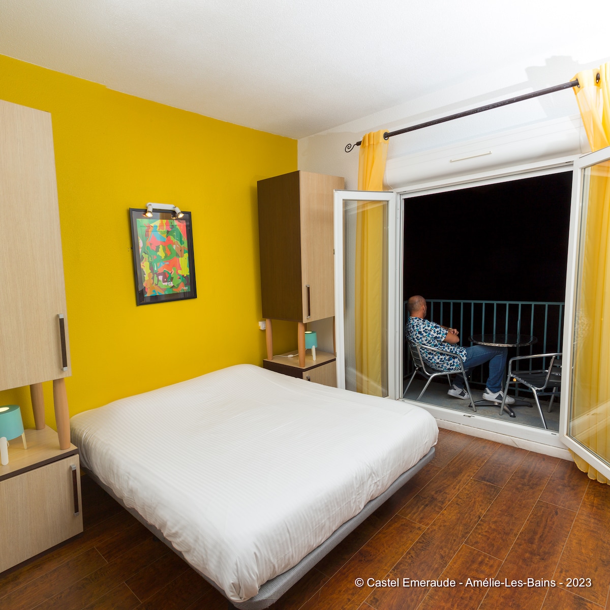 Studio avec Balcon vue sur la riviere (21M2)
