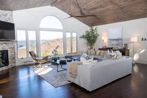 Jaw dropping mountain & lake views