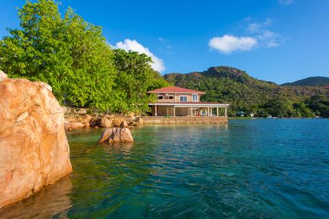 La Saline, Anse Possession Villa on the Sea
