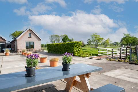 Vacation home overlooking the meadows.
