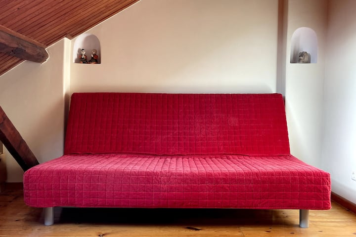 Sofá cama doble (oficina)