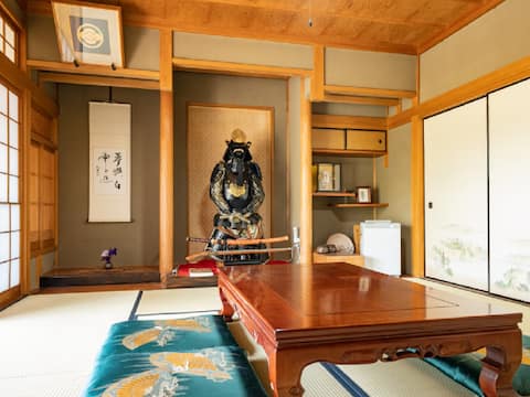 Kyoto Arashiyama upstream, Hozugawa downhill, near Torokko Kameoka Station, Farmhouse NaNa