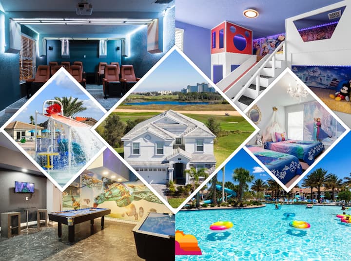 Best View Themed Villa Pool & Hot Tub | By Disney - Davenport, FL