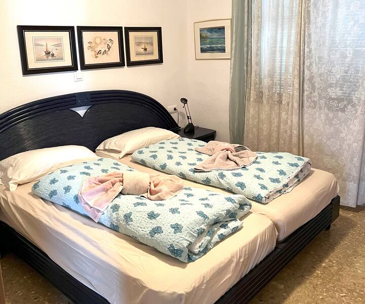Dormitorio 1, cama doble
