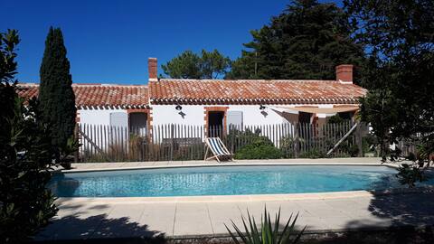 Charming House - Direct Beach Access through the Forest