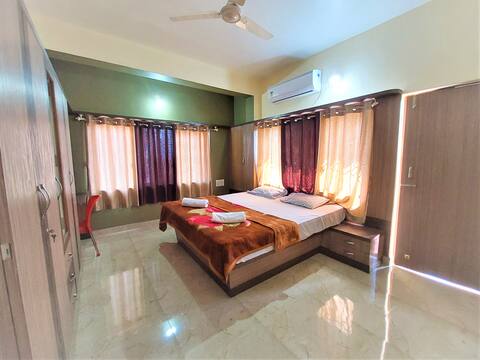 AC-3 Bedrooms  with Garden View