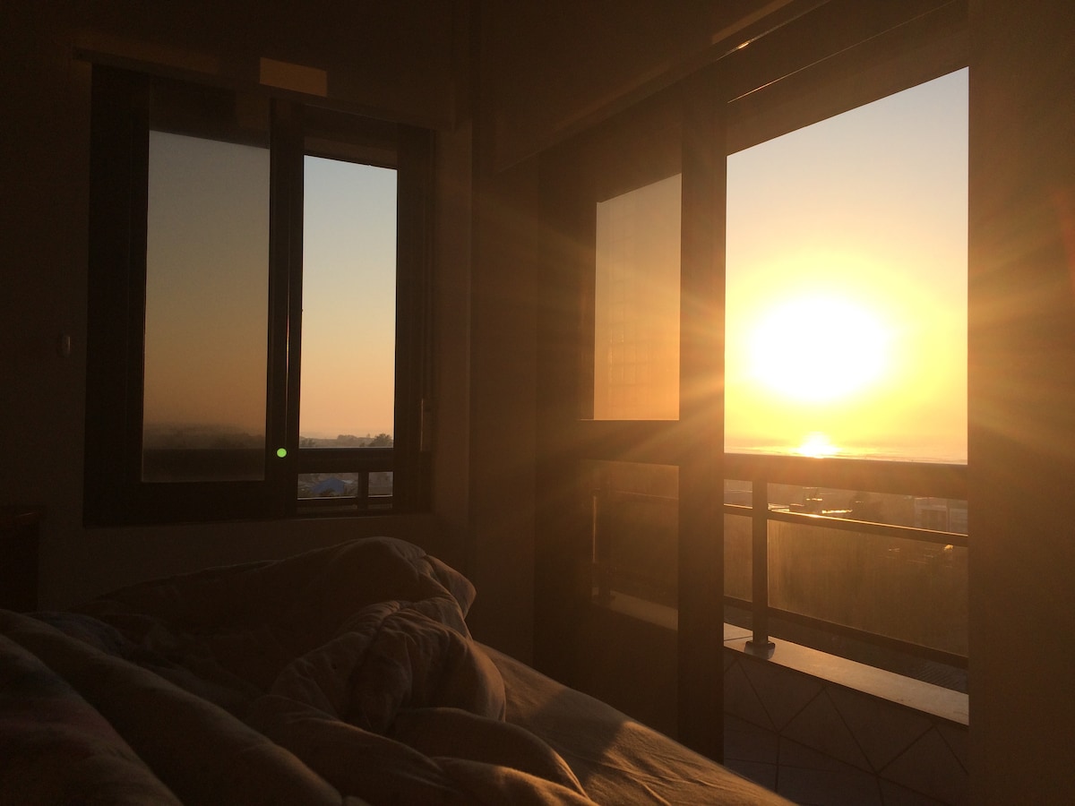 Pogled na apartman u zoru