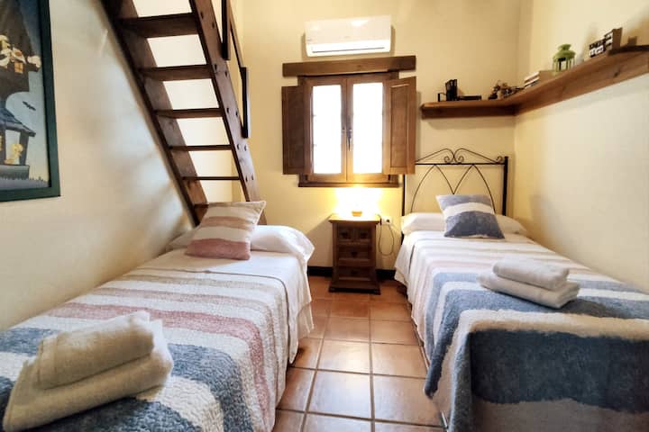 Spálňa pre hostí.